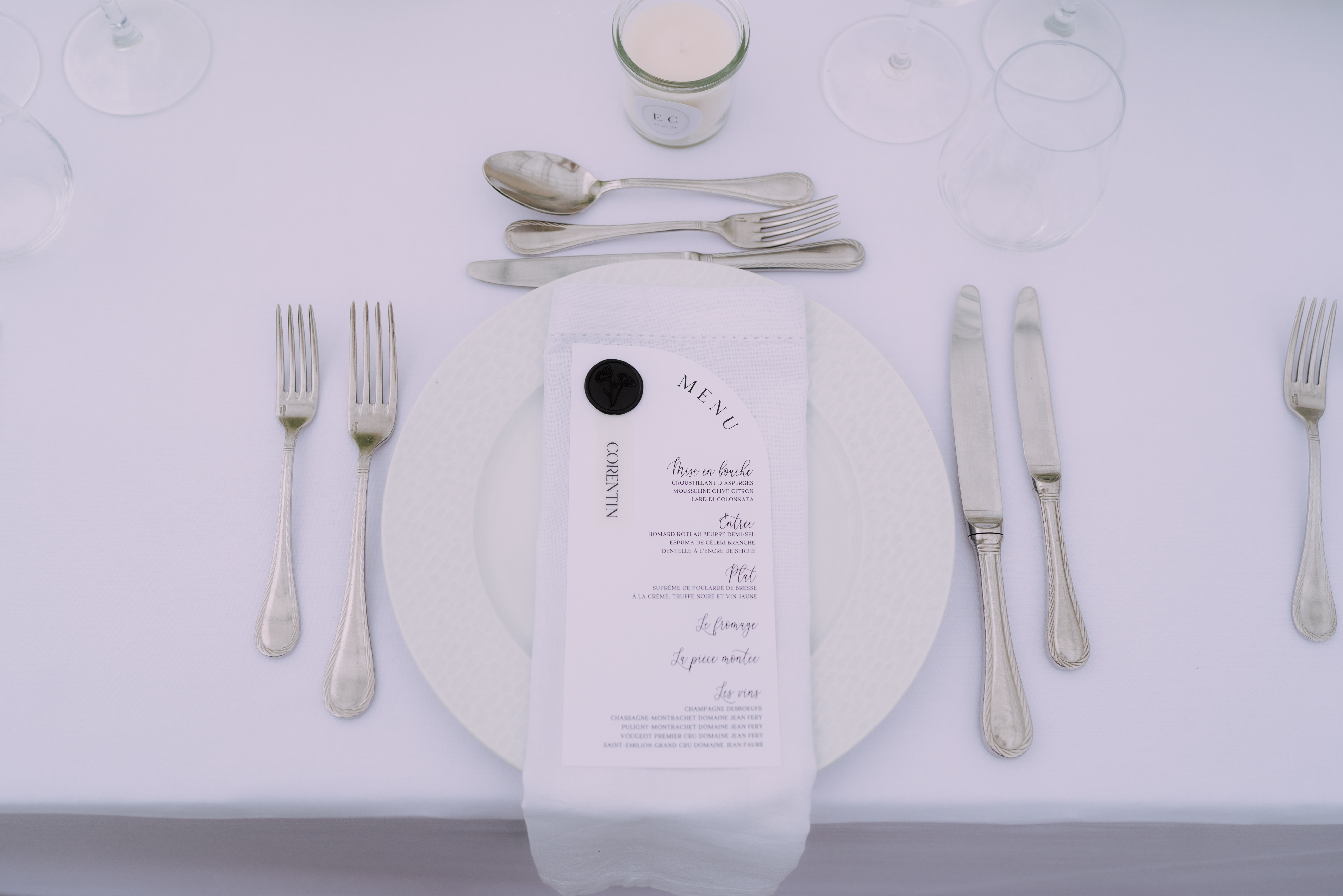 Eloïse et Corentin - Mariage Hostellerie Le Griffon Champagne 2024 - photo 01