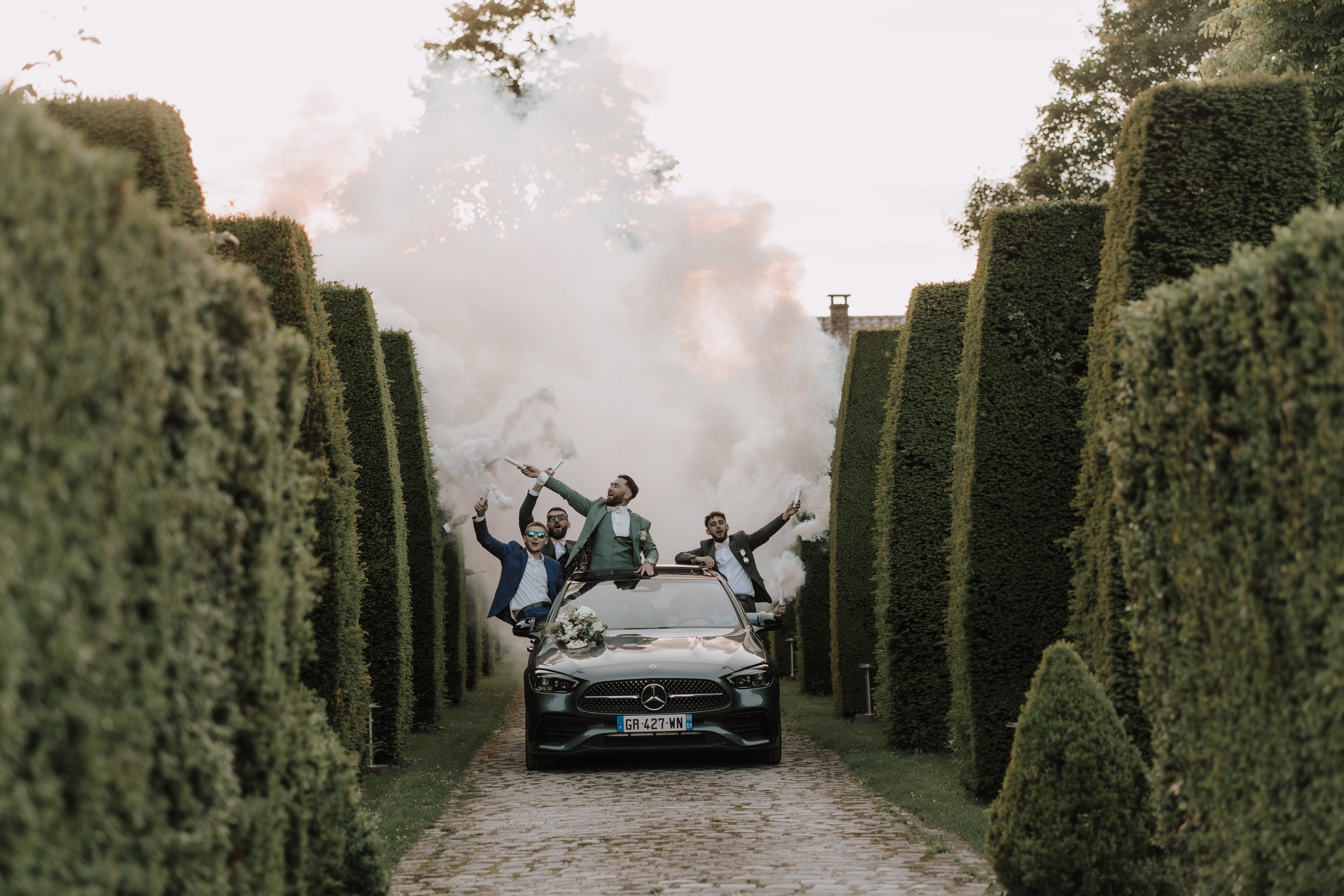 Nolwenne et Adrien - Mariage Domaine de Vaugency Champagne 2024 - photo 12